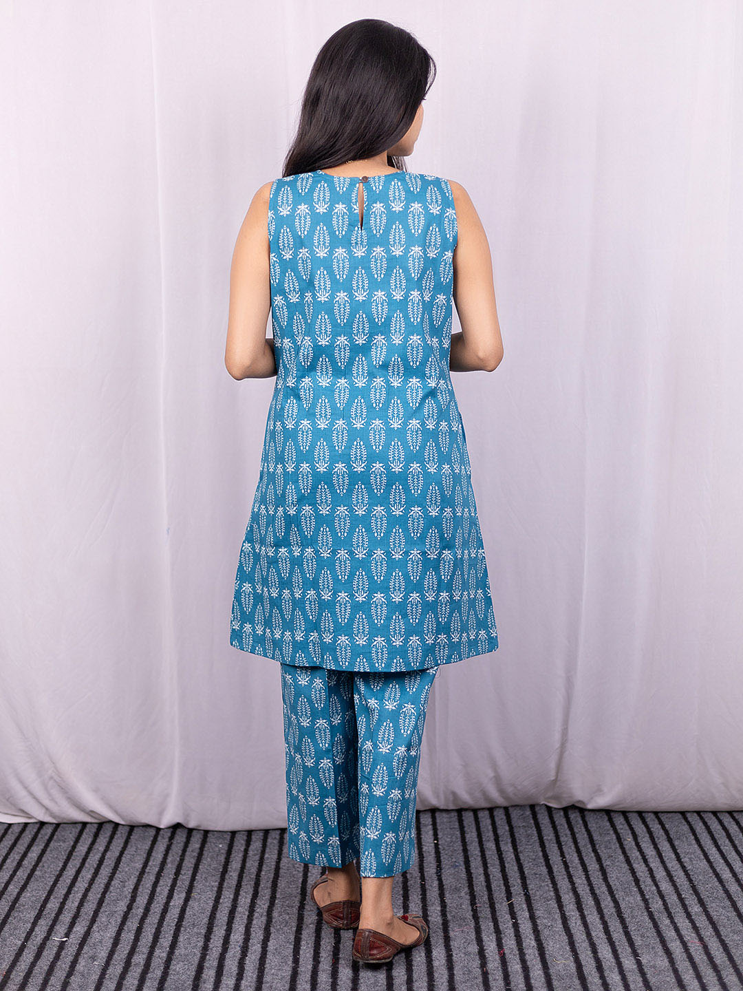 Women Teal Blue CO-ord