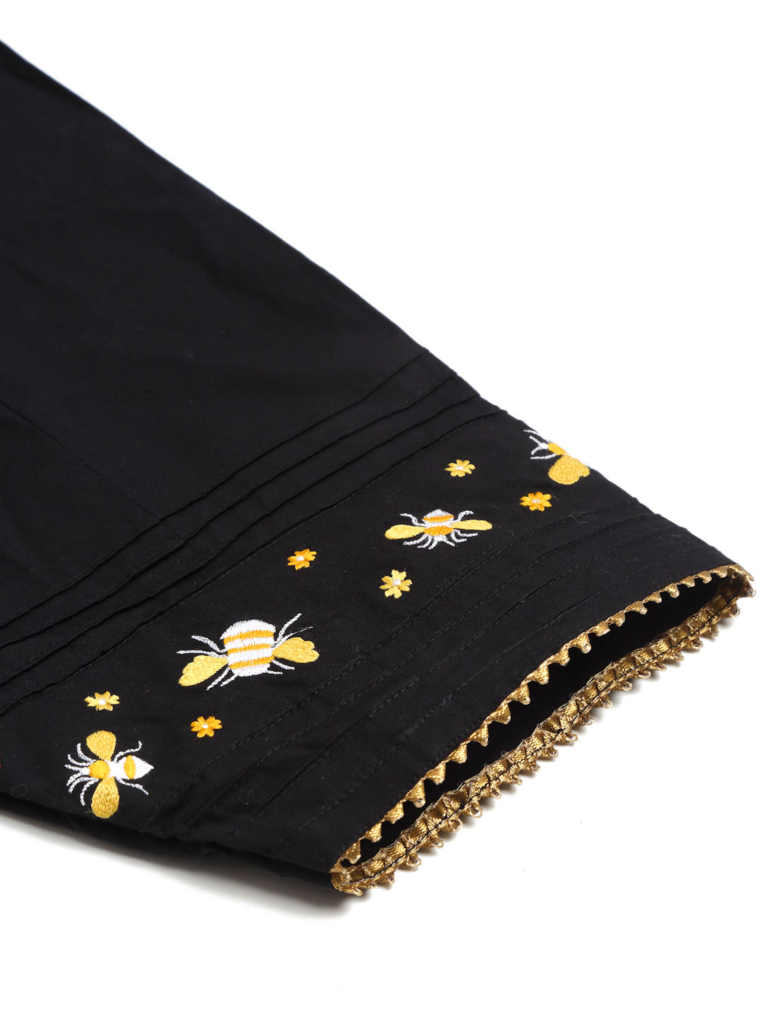 Black Bee Embroidered Salwar